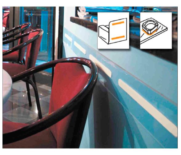 Rosh Cinta Protector de Arañazos Negra