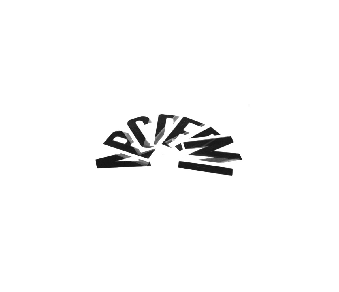 Rosh Letras y Numeros Adhesivos para Neumaticas 10 CM