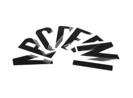 Rosh Letras y Numeros Adhesivos para Neumaticas 15 CM