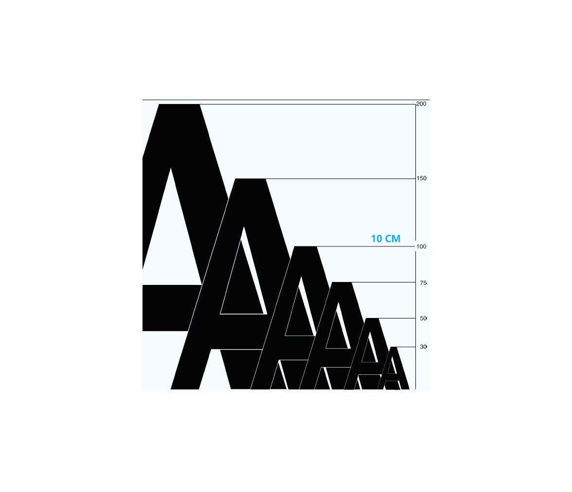 Rosh Letras y Numeros Adhesivos para Neumaticas 10 CM