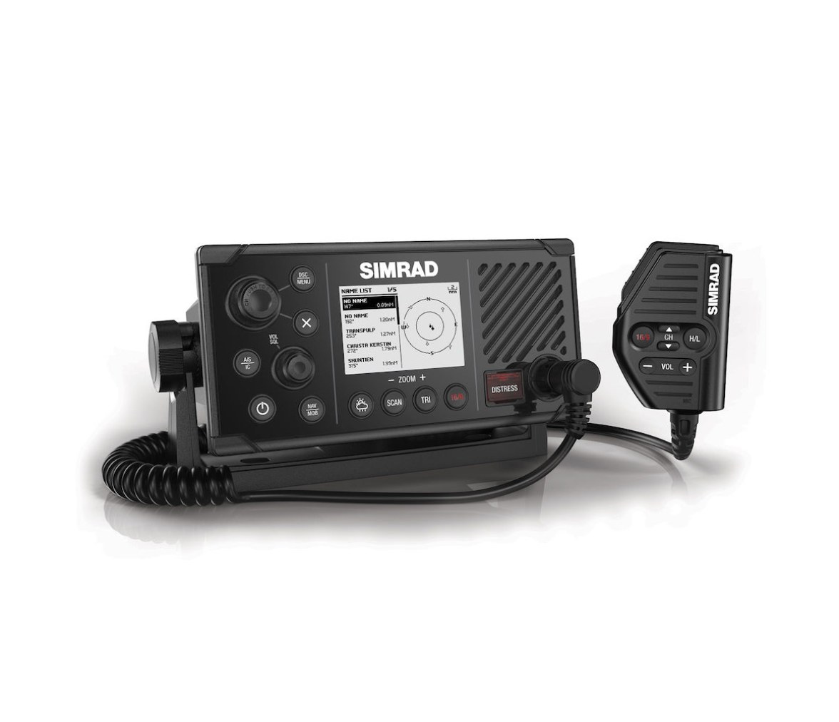Radio VHF DSC de montaje fijo Simrad RS40-B con AIS integrado