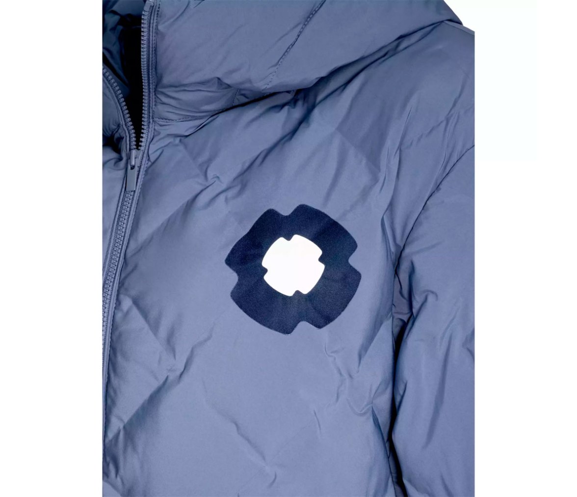 Rub-on Patch Reflective negro/gris