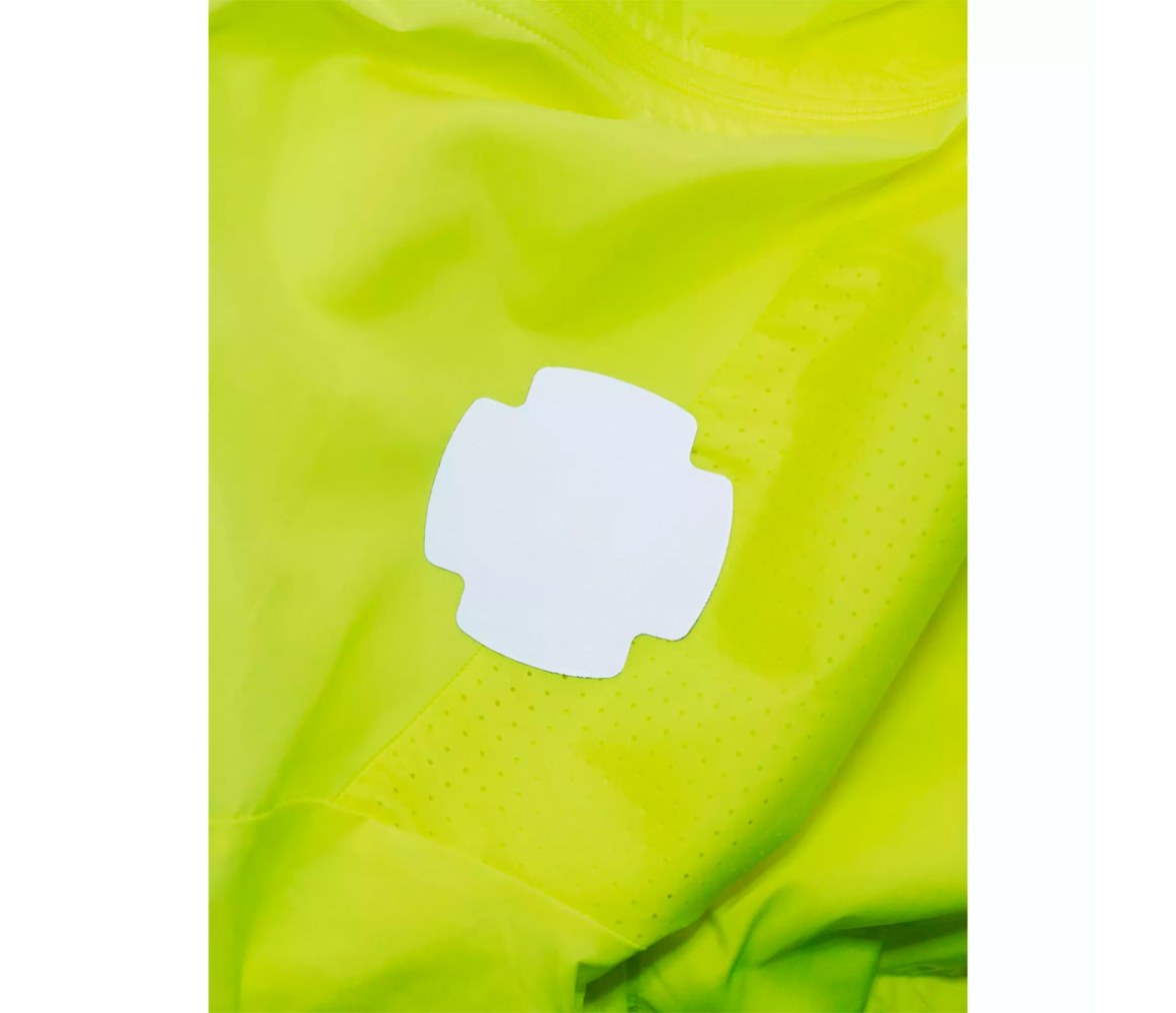 Rub-on Patch Reflective negro/gris