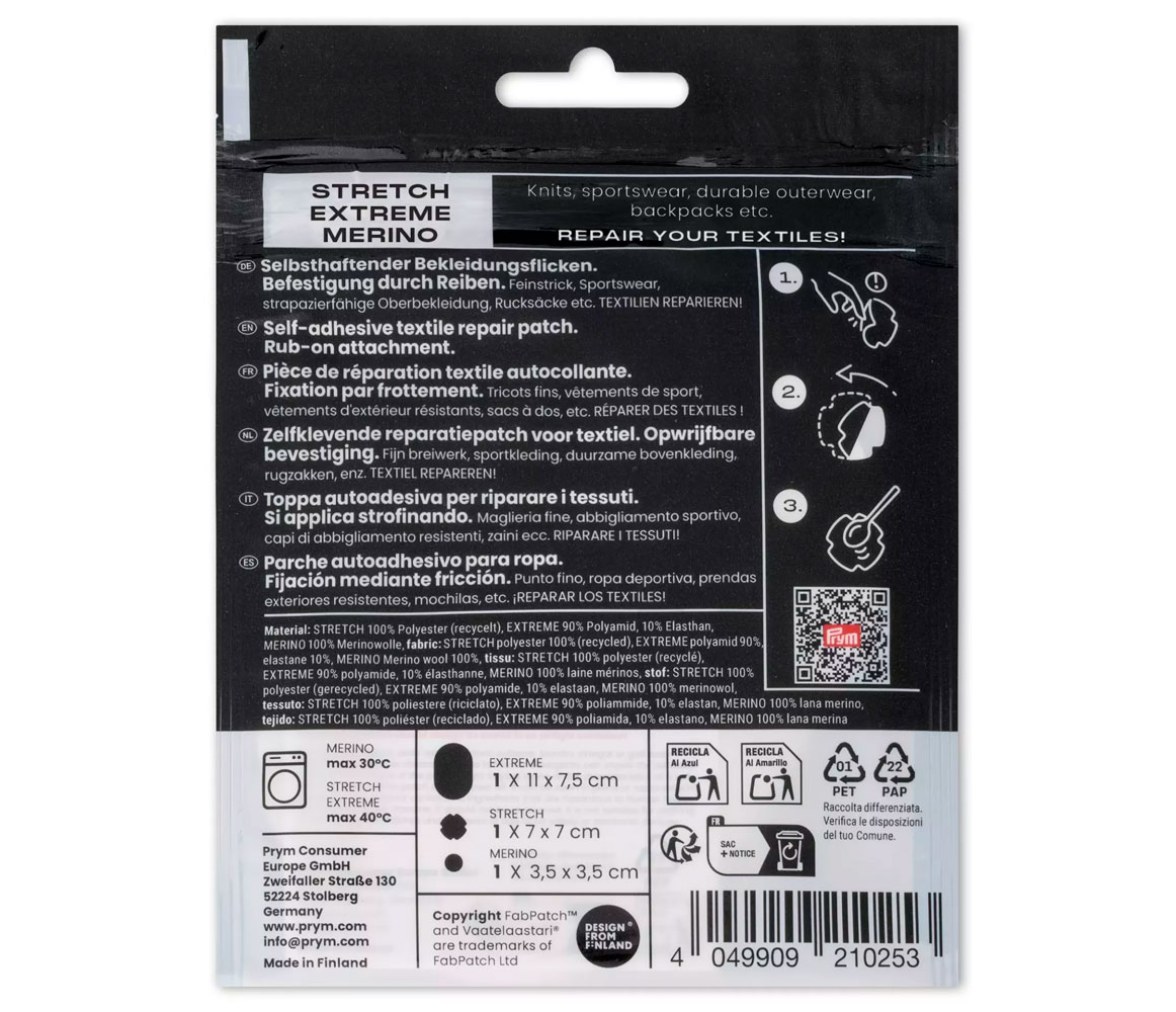 Rub-on Patch Repair kit