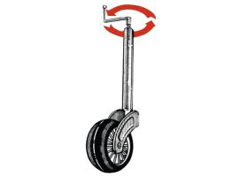 Rueda frontal para remolque