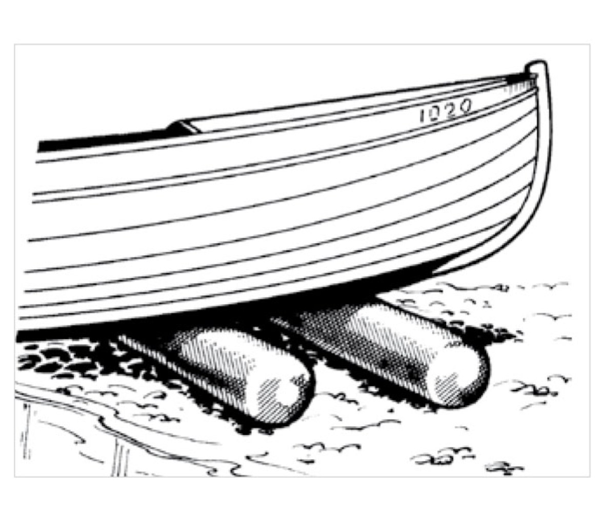 Rulo de Botadura Trem