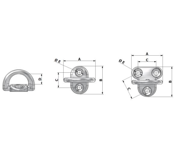 Rutgerson Cadenotes Articulados ( Padeyes)