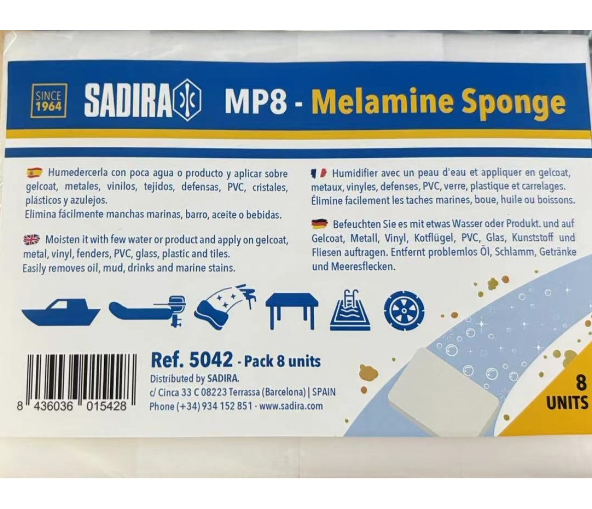 Sadira Esponjas Melamina MP8