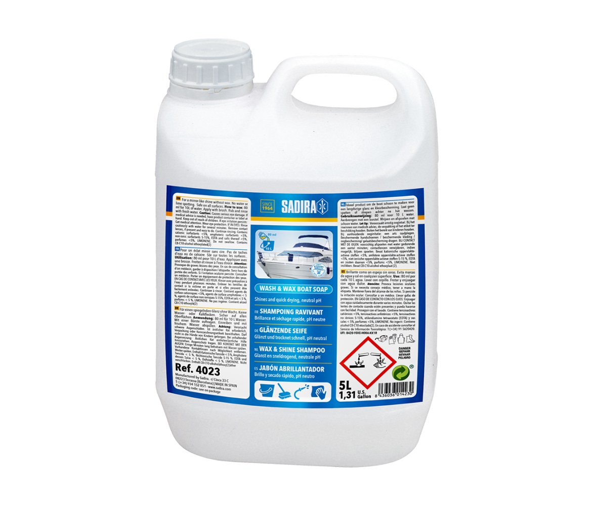 Sadira Jabon Barco Wash and Wax