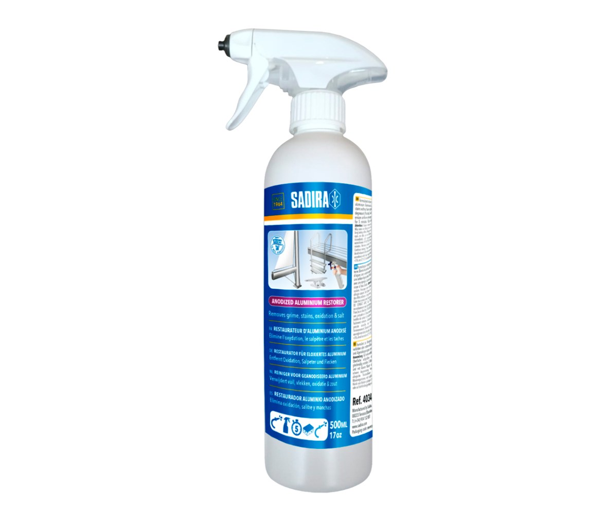 Sadira Restaurador Aluminio Anodizado 500ml