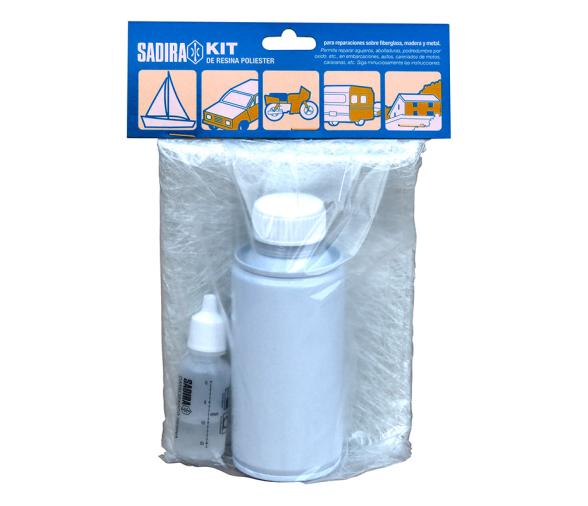 Sadira Kit Resina Poliester 200 Grs