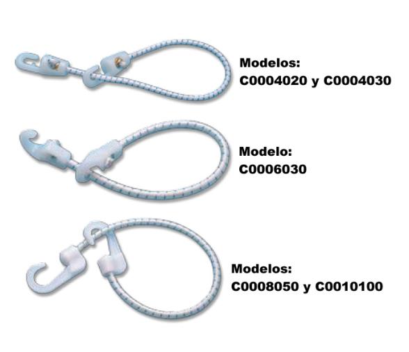 Sandow con Ganchos de Nylon