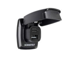 Scanstrut Flip Pro Toma estanca USB-A y USB-C