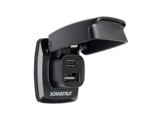 Scanstrut Flip Pro Toma estanca USB-A y USB-C