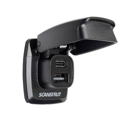 Scanstrut Flip Pro Toma estanca USB-A y USB-C