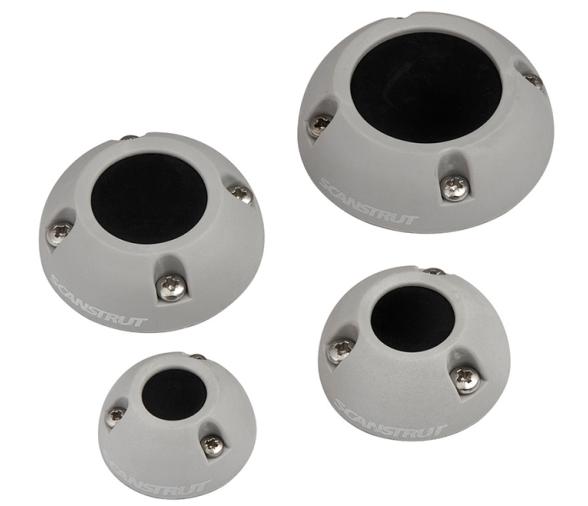 Scanstrut Pasacables Vertical Plastico Gris 10 piezas