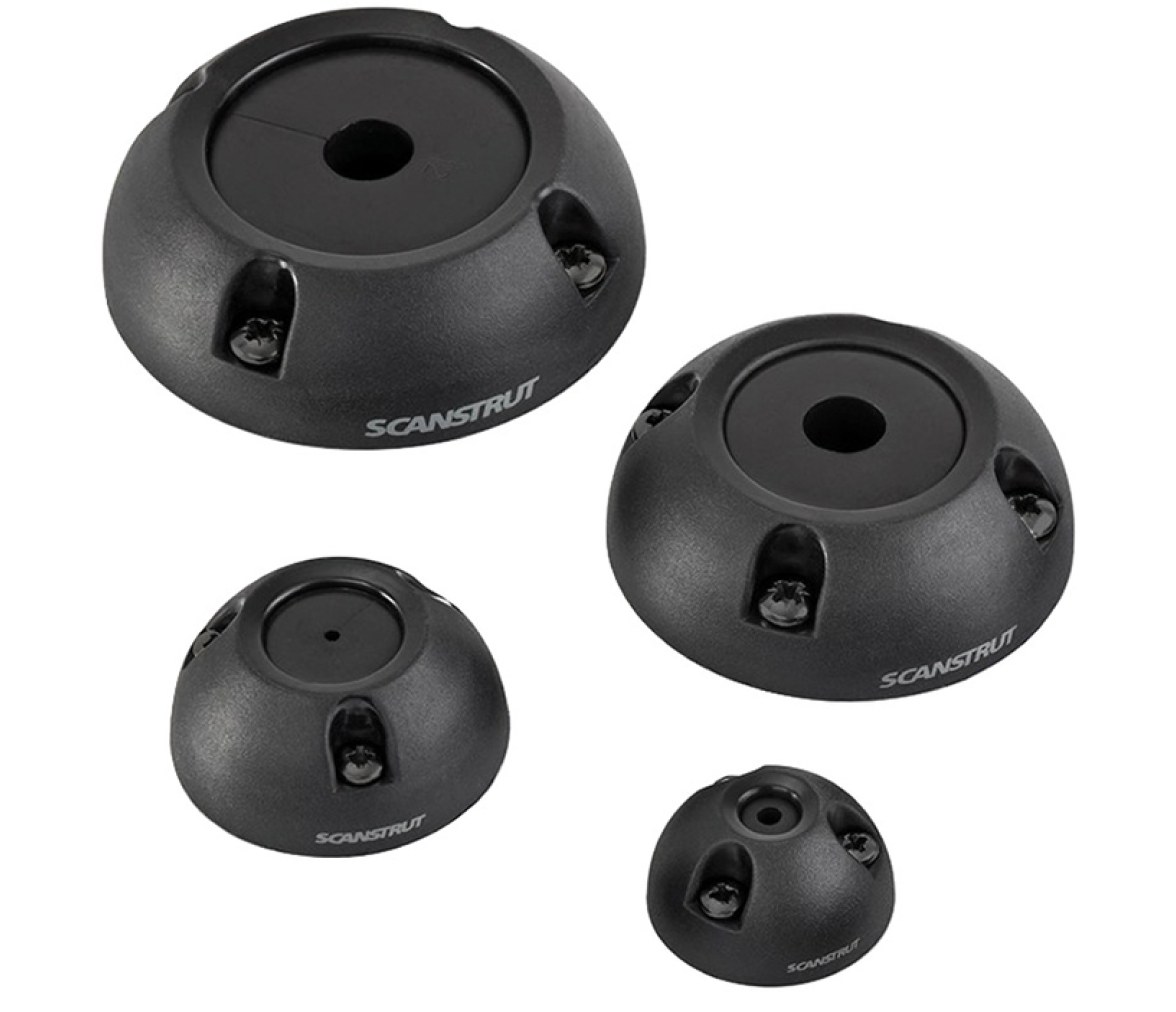 Scanstrut Pasacables Vertical Plastico Negro