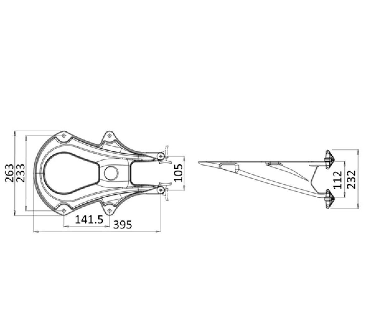 Scanstrut Soporte de mástil SC20