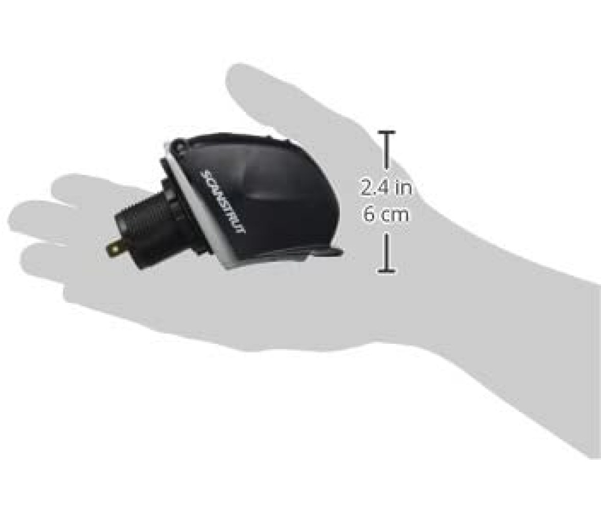 SCANSTRUT Toma doble USB estanca, 12-24VCC
