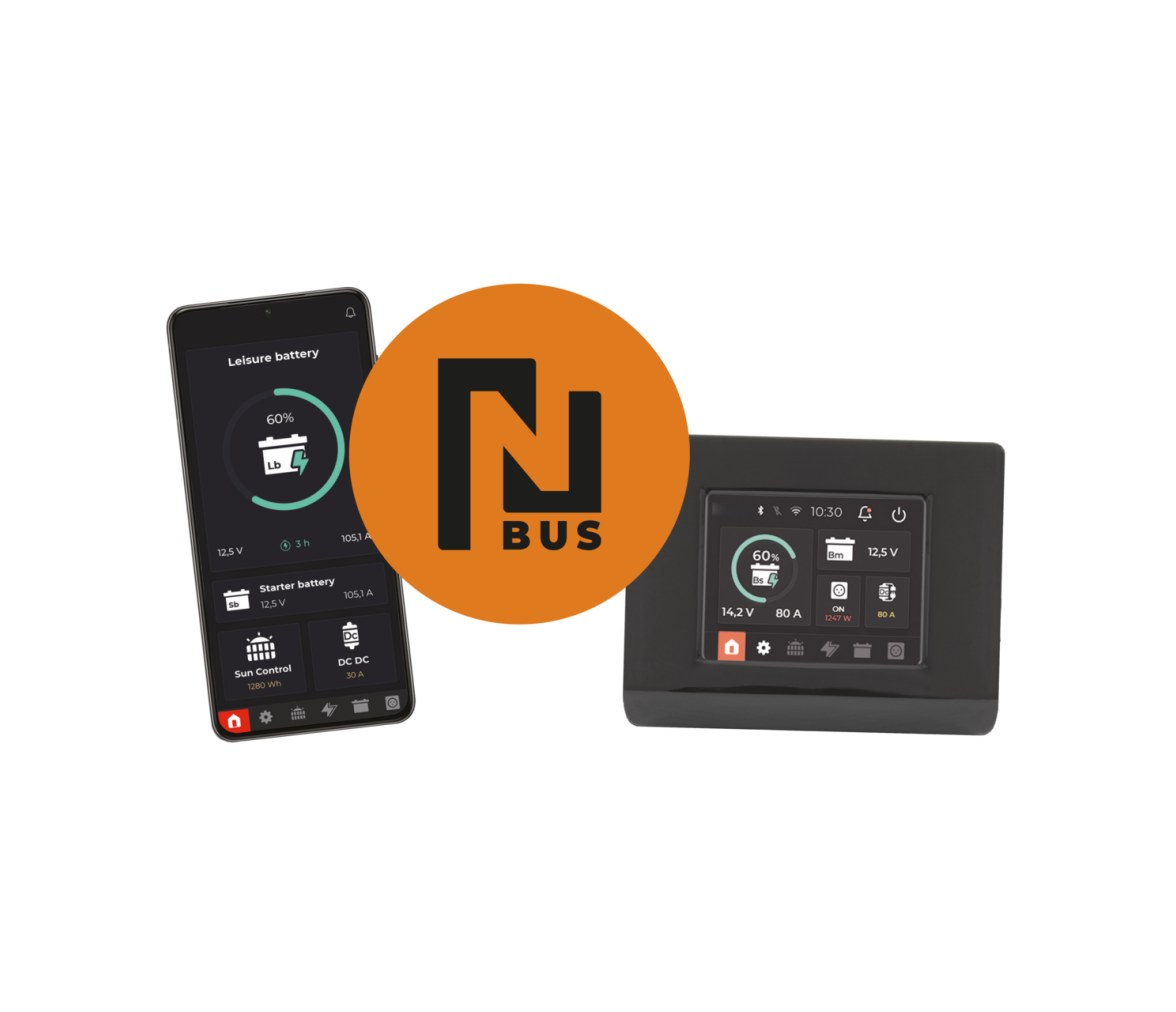SCE320B NDS SUN CONTROL 2 12V-320W MPPT Bluetooth con N-Bus