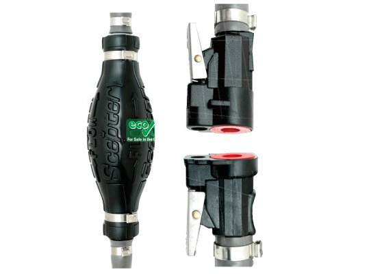 Scepter 3/8" Merc 2-Prong Fuel Linea