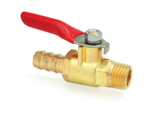 Moeller Llave de Combustible Bronce Conexión Manguera