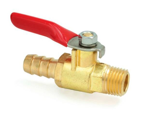 Moeller Llave de Combustible Bronce Conexión Manguera