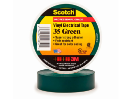 3M Scotch 35 Cinta eléctrica de PVC para codificación por colores