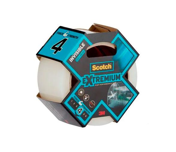 3M Scotch Cinta Transparente Invisible