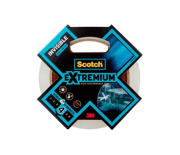 3M Scotch Cinta Transparente Invisible