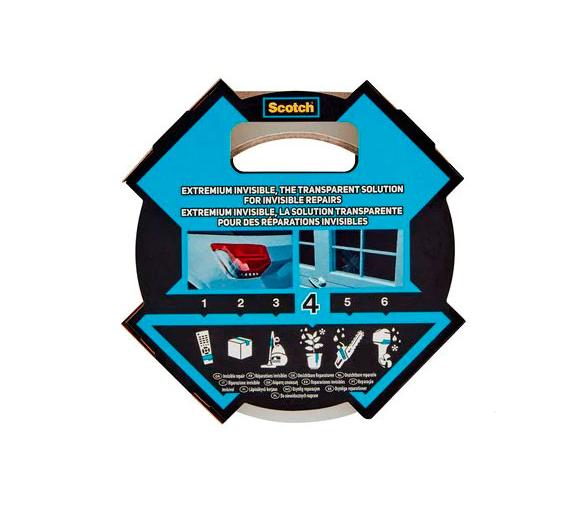 3M Scotch Cinta Transparente Invisible