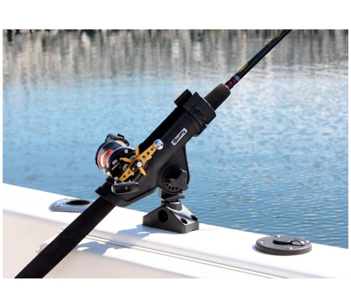 Scotty Portacañas - Cañero Power Lock con Soporte Superficie
