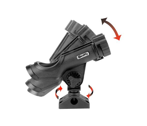 Scotty Portacañas - Cañero Power Lock con Soporte Superficie