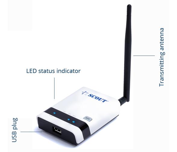 Scout Antena WiFi + Router
