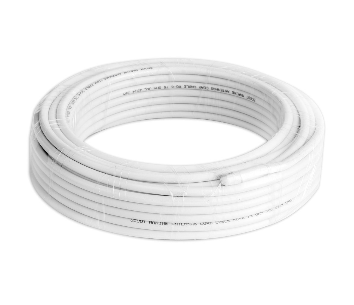 Scout Cable Coaxial RG 6/U de 10 metros