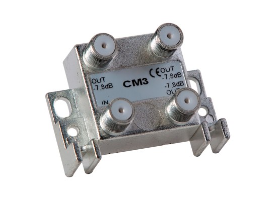 Scout 3-way Coaxial Splitter