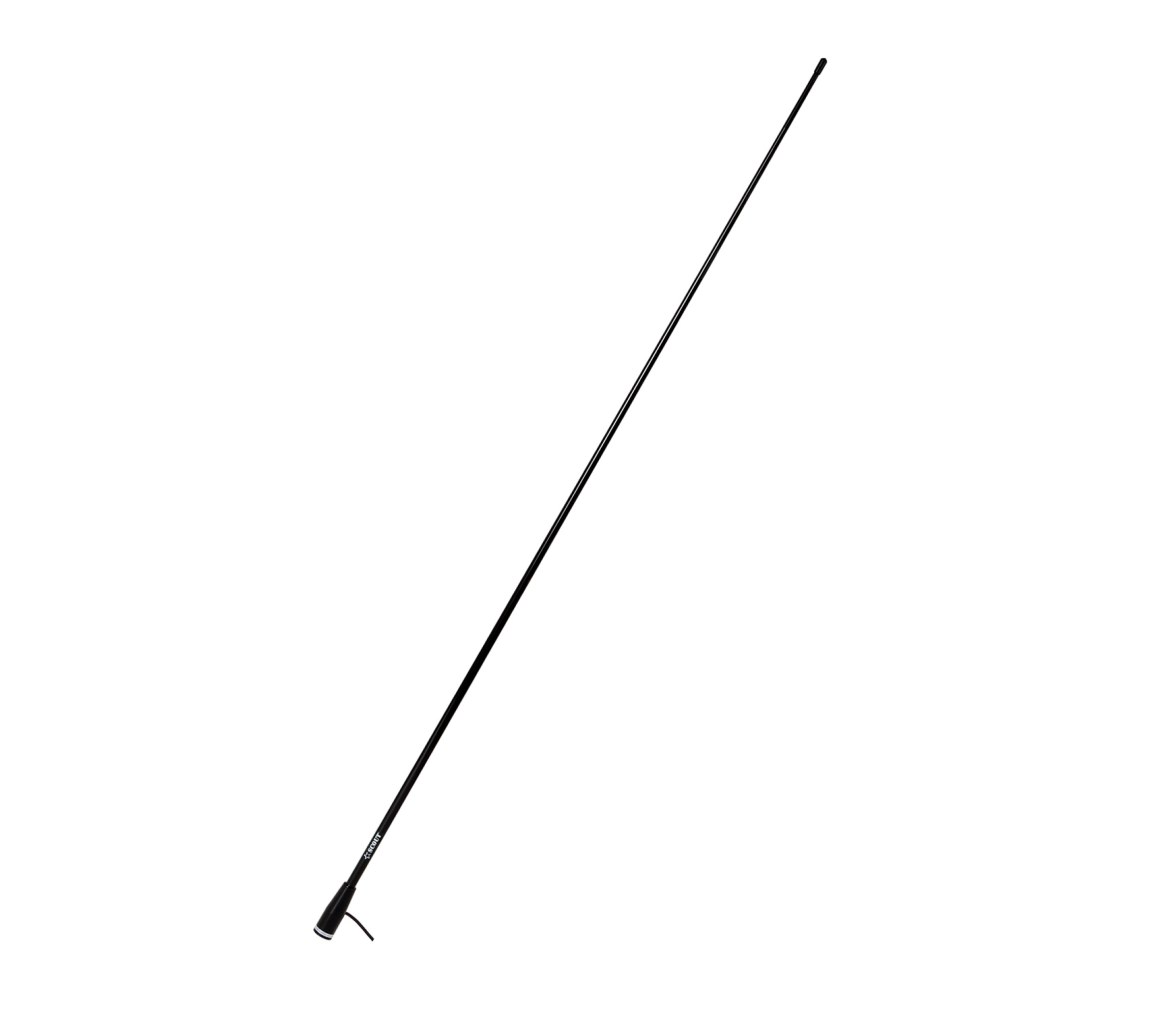 Scout KS-115 Antena de Fibra de Vidrio AM-FM 1,5 m Negra