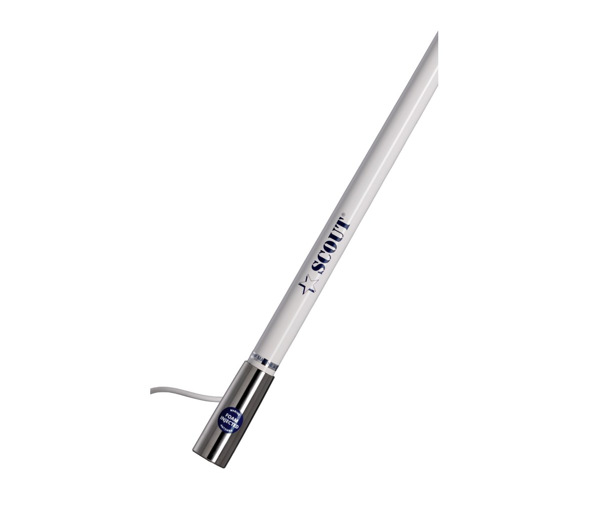 Scout KS-120 Antena Fibra de Vidrio AM-FM 1,2 m