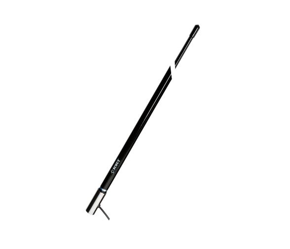 Scout KS-124 Antena Fibra de Vidrio AM-FM 2,4 m Negra