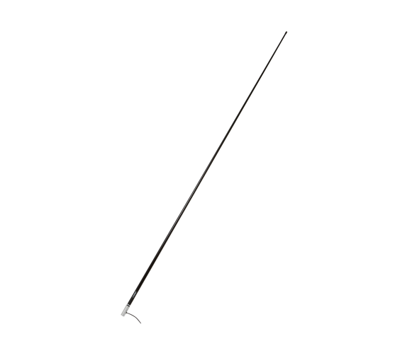 Scout KS-124 Antena Fibra de Vidrio AM-FM 2,4 m Negra