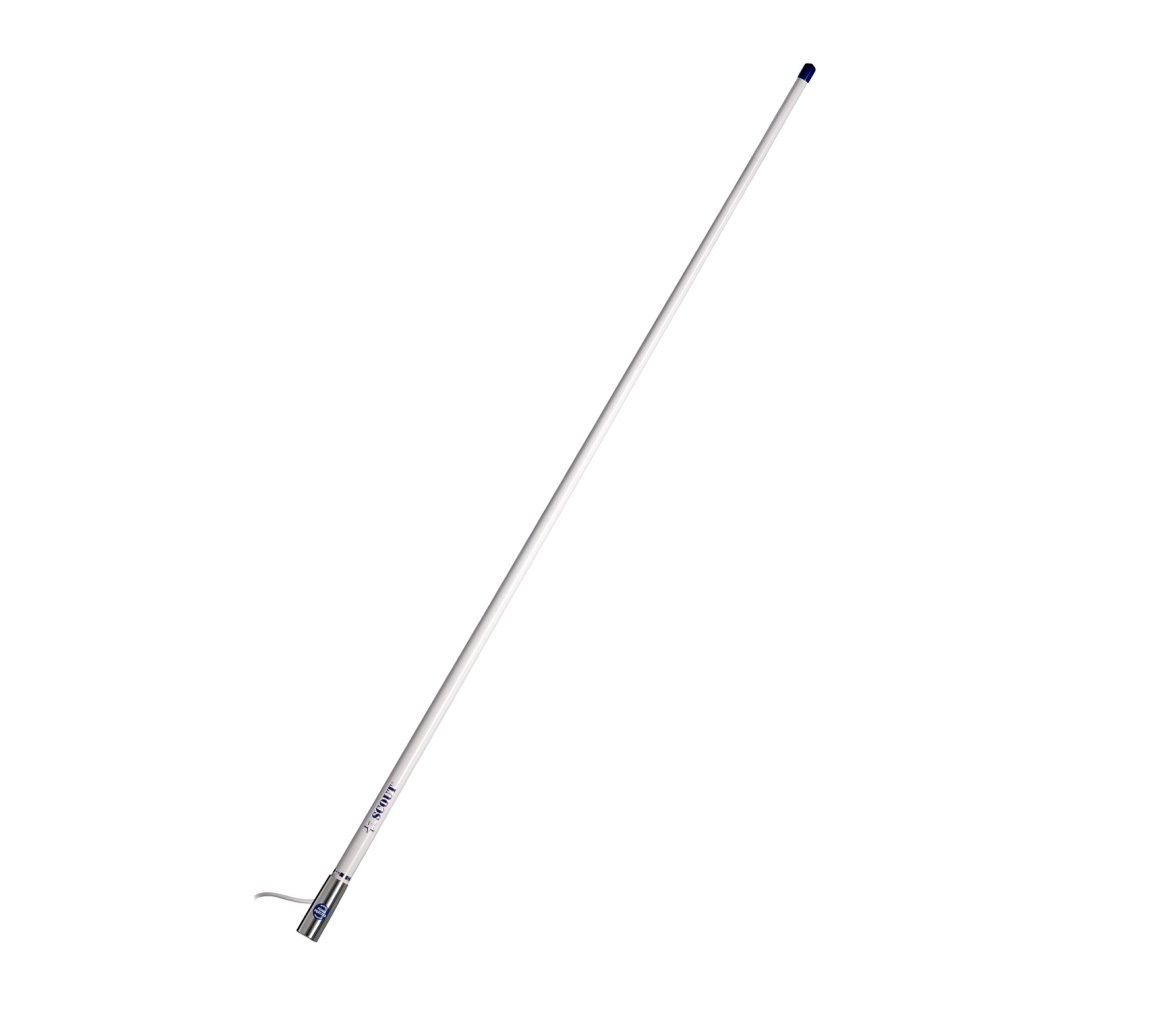 Scout KS-31 Antena de Fibra de Vidrio 3 dB AIS 1,2 m
