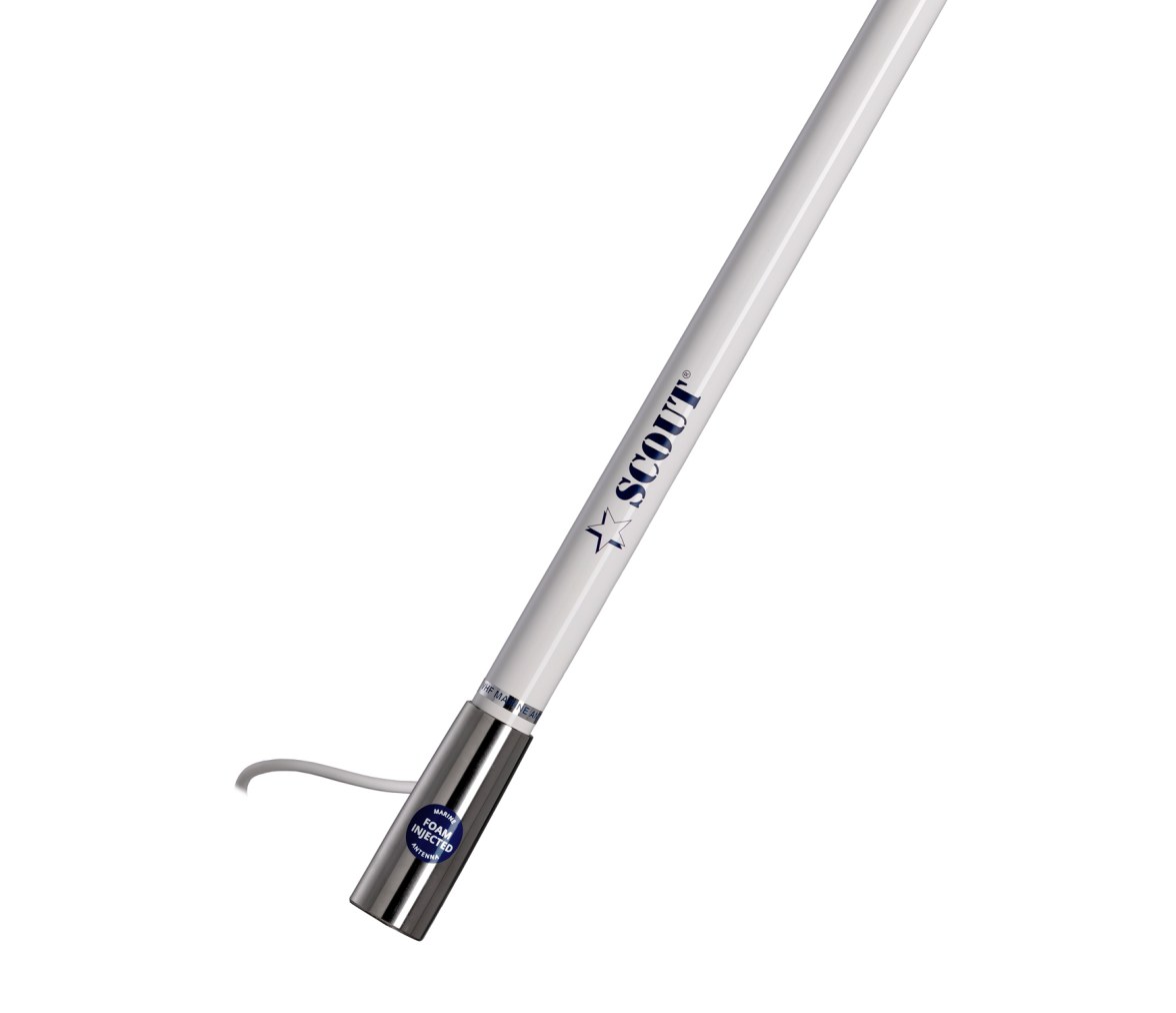 Scout KS-31 Antena de Fibra de Vidrio 3 dB AIS 1,2 m