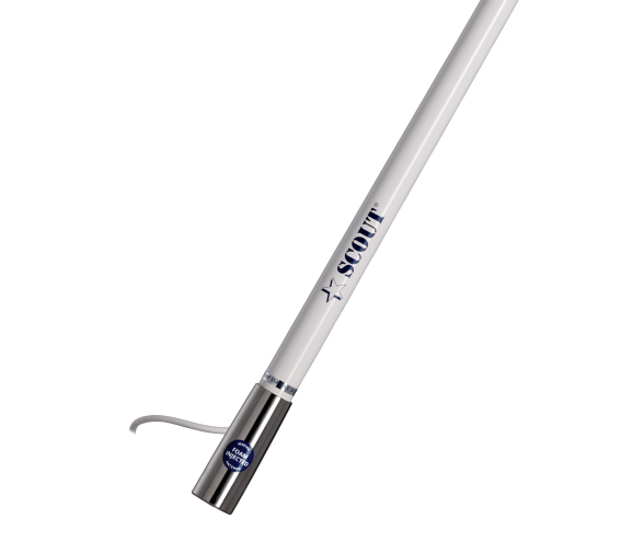 Scout KS-31 Antena de Fibra de Vidrio 3 dB AIS 1,2 m