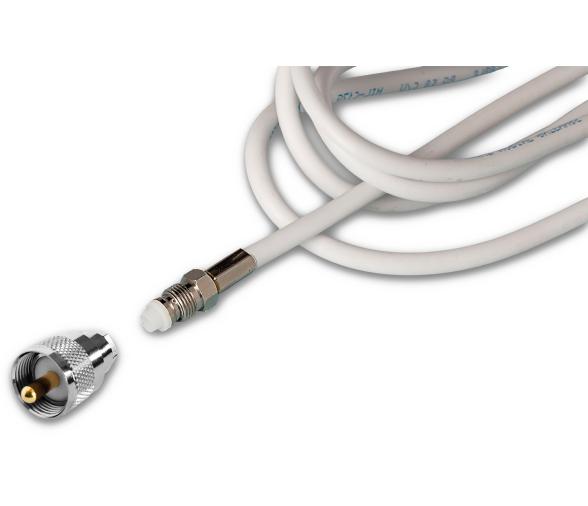 Scout KS-31 Antena de Fibra de Vidrio 3 dB AIS 1,2 m