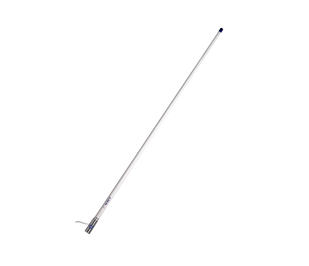 Scout KS-41 3 dB VHF Fiberglass Antenna 1,2 m