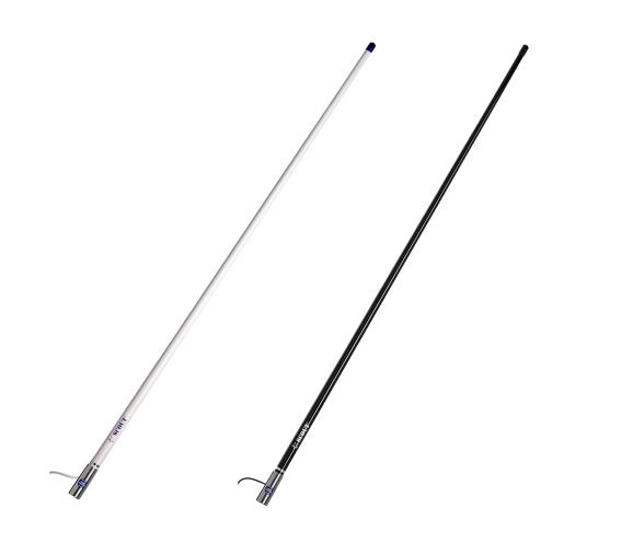 Scout KS-41 Antena VHF de Fibra de Vidrio 3 dB 1,2 m