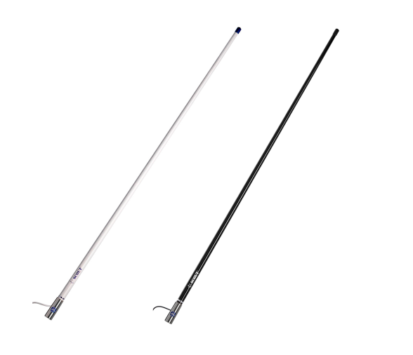 Scout KS-41 Antena VHF de Fibra de Vidrio 3 dB 1,2 m