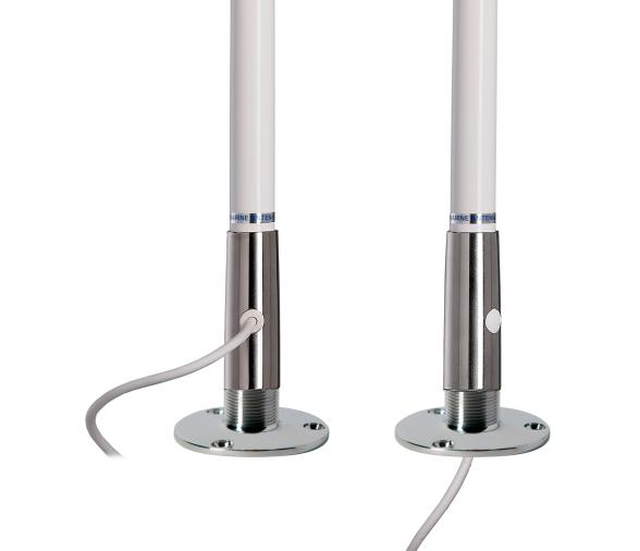 Scout KS-41 Antena VHF de Fibra de Vidrio 3 dB 1,2 m