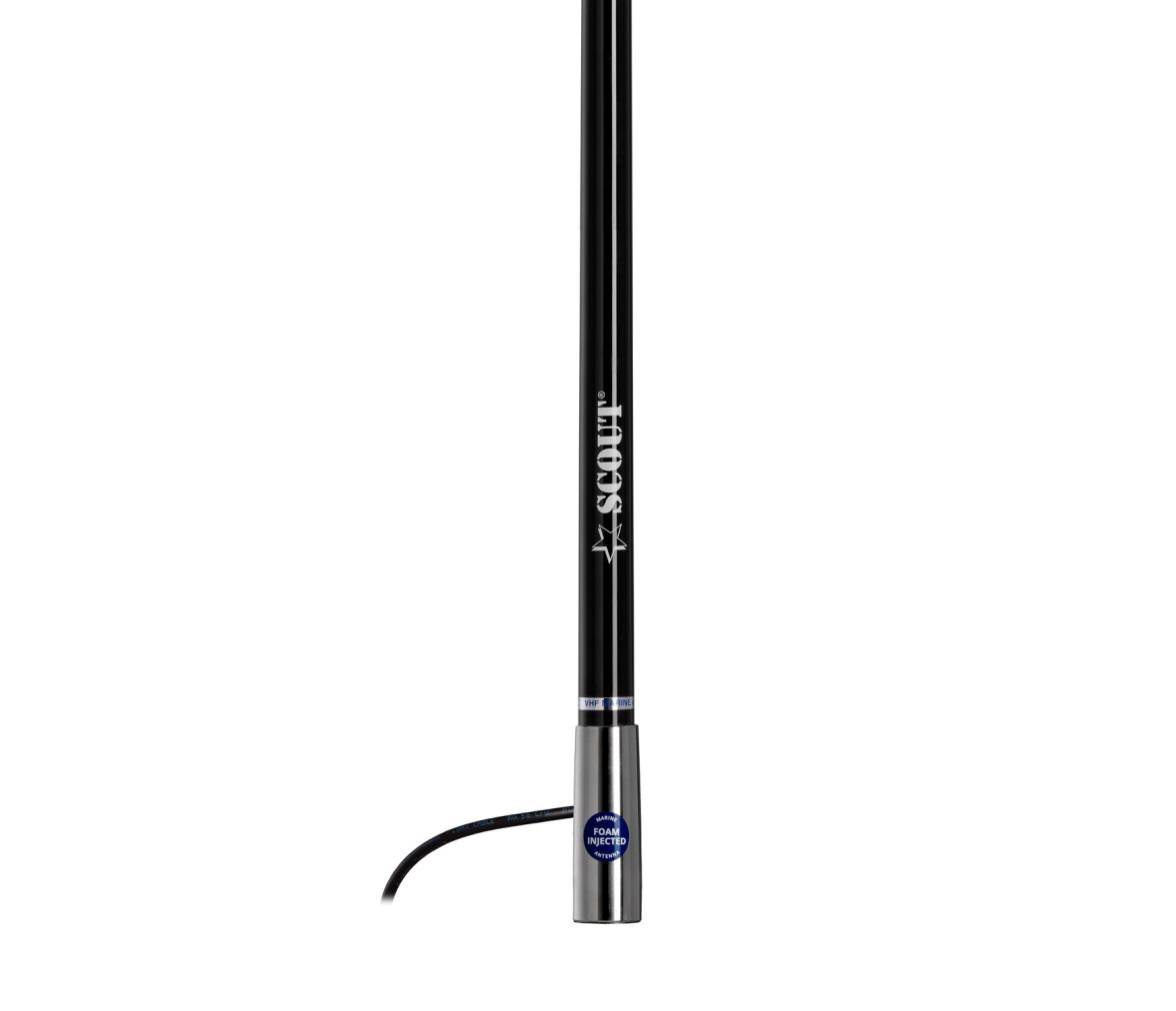 Scout KS-41 3 dB VHF Fiberglass Antenna 1,2 m