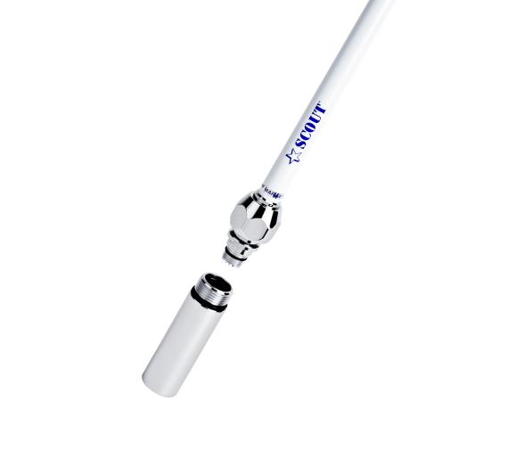 Scout KS-50 Antena Fibra de Vidrio VHF 1,5 m